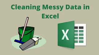 How to clean messy data in Excel