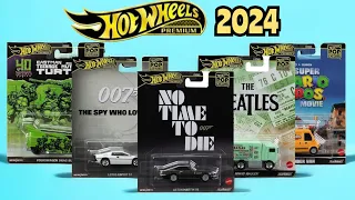 Hot Wheels 2024 Pop Culture Mix 4 Set