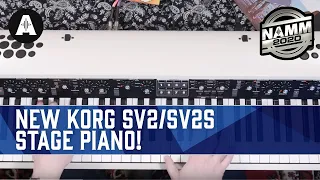 NEW Korg SV2/SV2S Stage Piano - Full In-Depth Demo! - NAMM 2020