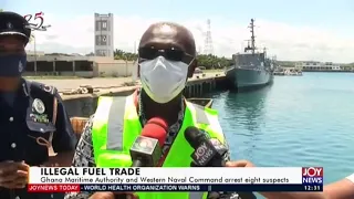 Illegal Fuel Trade: Eight suspects arrested- Joy News Today (14-5-20)