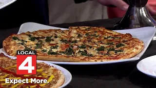 Jerusalem Pizza stops by Local 4 to share kosher, vegetarian pizza