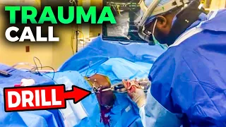 Take Trauma Call With Me | 19 Surgeries in 1 Week 🤯