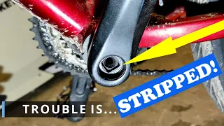 HOW TO REMOVE STRIPPED/ DAMAGED CRANK ARMS USING A GEAR-BEARINGS PULLER