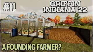 FS22 | GRIFFIN INDIANA 22 | #11 | A FOUNDING FARMER! | Farming Simulator 22 PS5 Let’s Play.