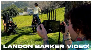 Landon Barker Music Video x PrismLensFX (Behind The Scenes)