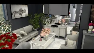 GLAM APARTMENT | Contemporary |The Sims 4 Speed Build