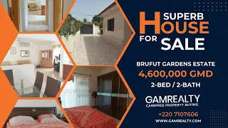 Well maintained bungalow for sale in Brufut Gardens Estate | The Gambia