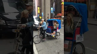 Pedicab in New York