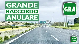 Autostrada del Grande Raccordo Anulare di ROMA | A90 - GRA | Carreggiata interna