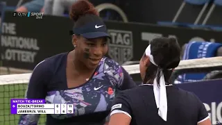 Funny moment with Serena Williams' comeback and Ons Jabeur on Eastbourne doubles