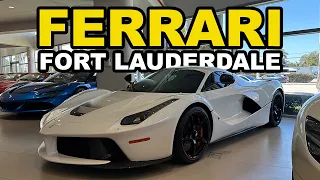 A concessionária FERRARI que tem BUGATTI, CENTENARIO, 918 SPYDER e mais!