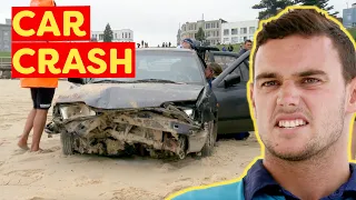 Car Crash On Bondi Beach