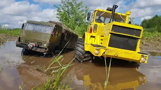 Бездорожье ломает КАМАЗ, а КИРОВЦА нет! ... Сравнительный тест 4х4