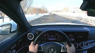 2016 Mercedes-Benz E200 (W213) POV TEST DRIVE