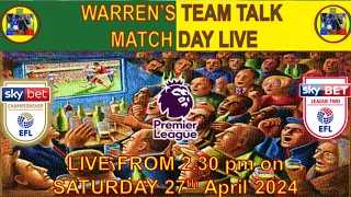 Saturday Match Day Live #FaPremierLeague #EFLChampionship #EFLLeagueTwo #ScottishPremiership