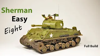 Tamiya 1/35 Easy Eight Sherman - Full Build