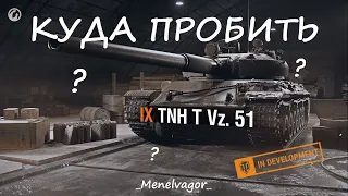 Бронирование TNH T Vz. 51! Как правильно играть?