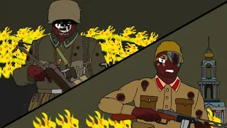 |RADIO TAPOK| PANZERKAMPF КУРСКАЯ БИТВА ANIMATION (RUS) |COUNTRYHUMANS| CLIP