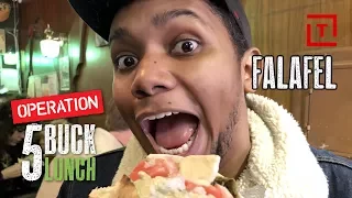 The Best Cheap Falafel in NYC || 5 Buck Lunch