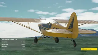 Lackerman & Ravendale: Legs 14 & 15 of the Yosemite Bush Trip (Microsoft Flight Simulator)