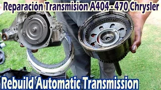 Automatic transmission A404, 413 A415 A470 A670