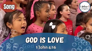 1 John 4:16 ~ Bible Memory Verse Song for Kids ~ Scripture Song about GOD THE FATHER
