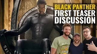 Podcast | Black Panther Teaser Trailer Drops And We Discuss! 'Top 8 Movie News'