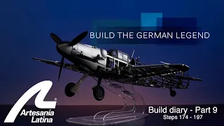 #BuildDiary | Official Messerschmitt BF109 G Build Diary (Chapter 9) | Artesanía Latina