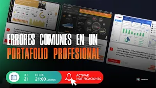 10 Errores comunes que cometes en el portafolio profesional con Power BI