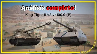 VK 100.01 (P) vs Tiger II | Cual es el mejor? | Análisis completo 100% real xD