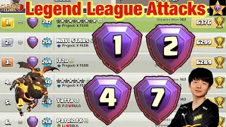 Legend League Attacks January Season Day25 Zap Lalo