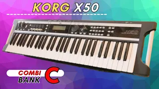 Korg X50 combi bank CFACTORY SOUND