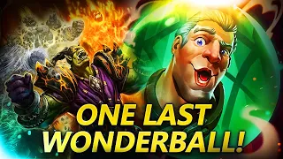 Let's Give Wonderball One Last Ride!