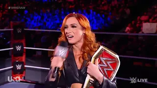 Becky Lynch RAW Entrance & Promo 11/22/21 Full Segment