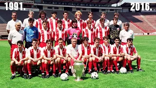 PUT RADOSTI FK CRVENA ZVEZDA BARI 1991 2016  ROBERT PROSINEČKI STEVAN STOJANOVIĆ DEJAN SAVIĆEVIĆ