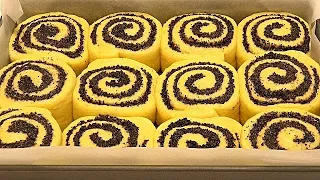 Всегда свежие, заливные булочки с маком/Jellied Poppy Seed Buns