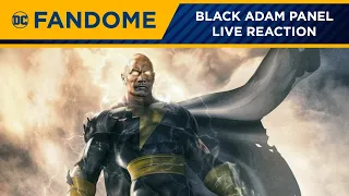 DC FanDome LIVE Stream - BLACK ADAM Panel Coverage