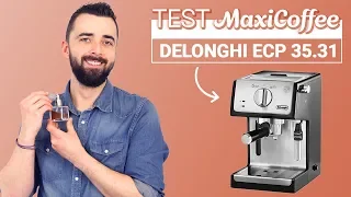 DELONGHI ECP 35.31 Inox Noir | Machine expresso compacte | Le Test MaxiCoffee