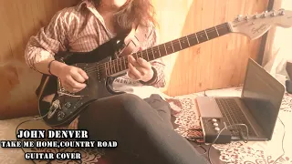 John Denver -Take me home,country road (Guitar cover by C.Lalnunkima)