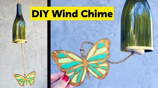 DIY Wine Bottle Wind Chime | Best of Waste Ideas