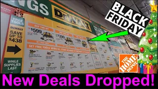 🔥 New DeWalt Buy 1 Get 1 FREE Black Friday 2022 🎄🎅 Holiday Shopping @ Home Depot ☃️