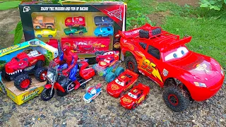 Mencari Mobil Baru, Lightning Mcqueen, Sally, Disney Pixar Cars, Tayo Bus, Mack Truck & Mobil Balap