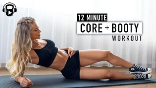 12 MIN | CORE & BOOTY | Tabata Workout (w/ Valerie)