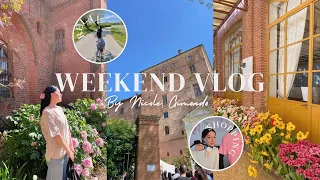 Weekend vlog 🌷 | sabato e domenica con me | ho fatto shopping al mercato 🛍️ | campo dei tulipani