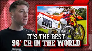 How does this 1996 Honda CR250 2-stroke compare to a modern 4-stroke - Tommy Searle