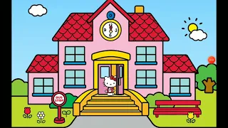 jogando o jogo da hello kitty sem falar Anna oficial:).