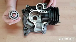 Piaggio 50cc Engine Squeal / Squeak - How to fix!