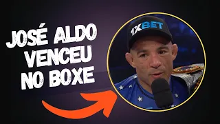 JOSÉ ALDO VENCEU ARGENTINO NA SUA ESTREIA NO BOXE