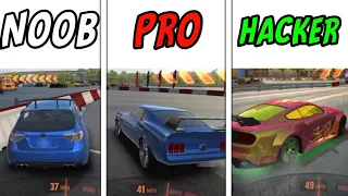 Drift Max Pro - NOOB VS PRO VS HACKER