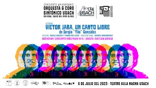 Concierto Aniversario Usach 174 "Víctor Jara, un canto libre"